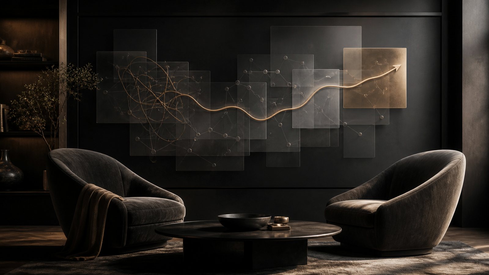 Connected B2B opportunity system representing Utah Executive Coaching Marketing: Sell the Leadership Situation